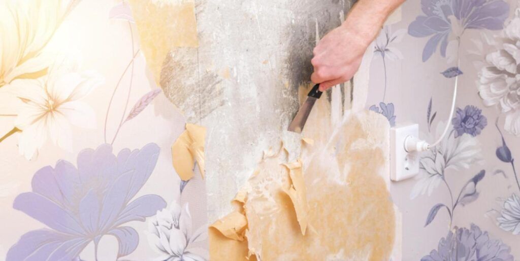 paint over wallpaper