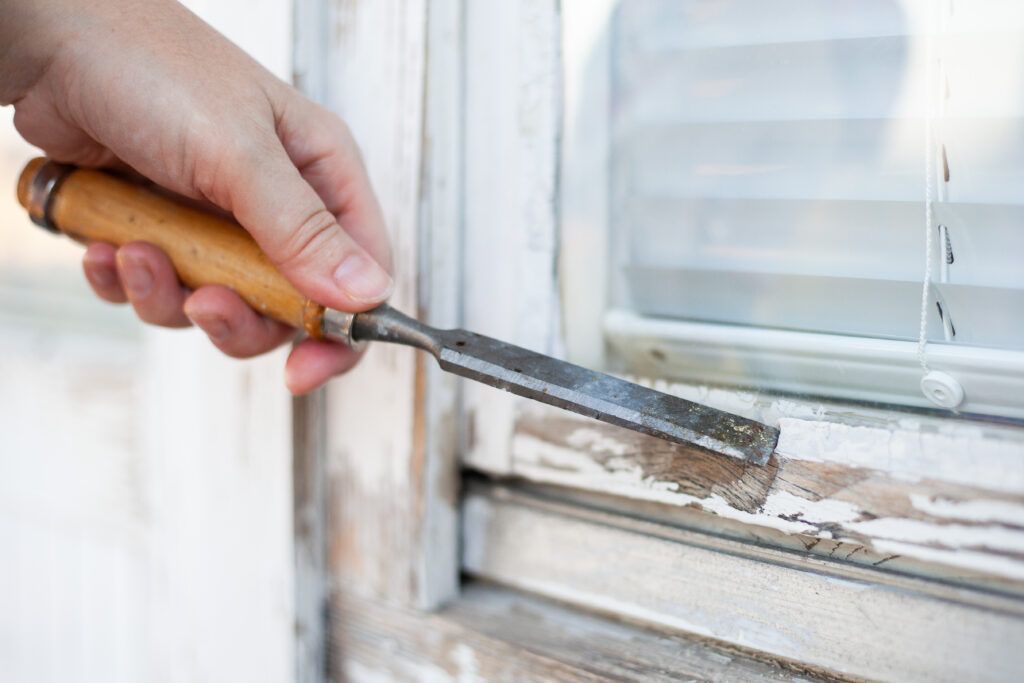 Scraping Paint Off Windows The Right Way