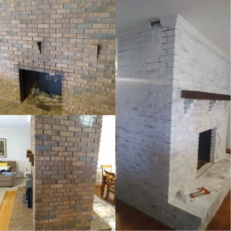 Limewash on Red Brick — Soft, Mottled, and Permanent